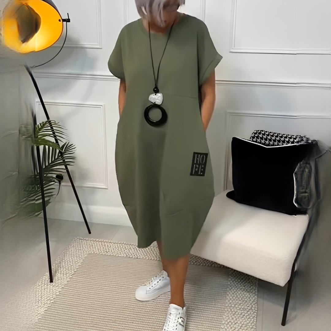Sommerkleid Damen Leicht Locker Modern