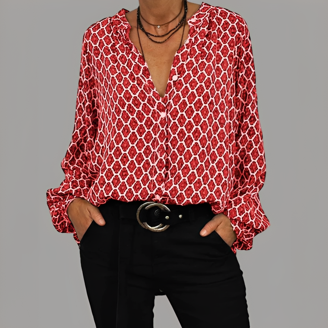 Elegante Damenbluse Modern mit Stil