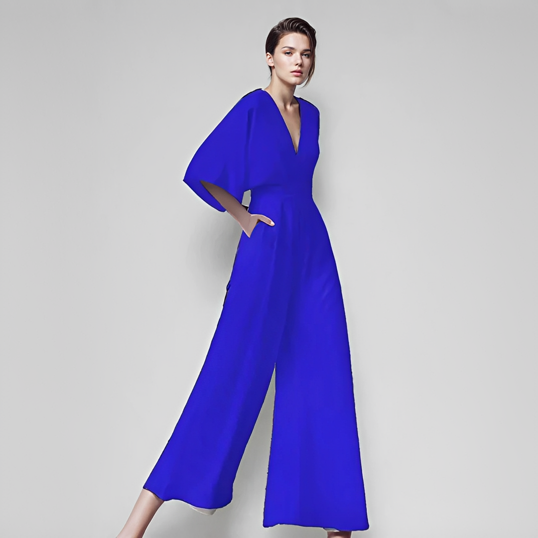 Eleganter Damen Jumpsuit Stilvoll Abendgarderobe
