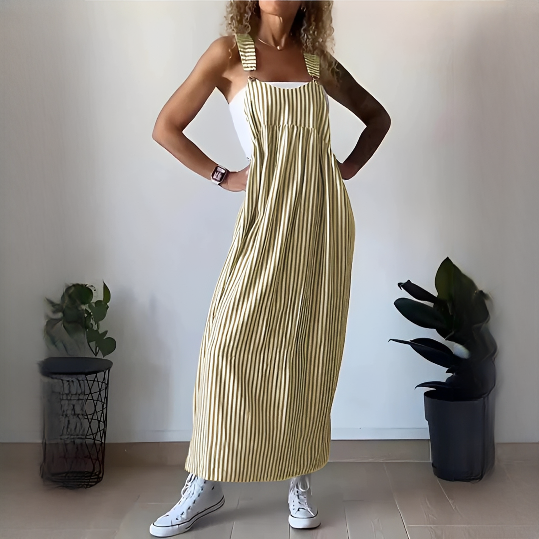Elegantes Damen Sommerkleid Lang Kleid Modern - BerlinGlamour