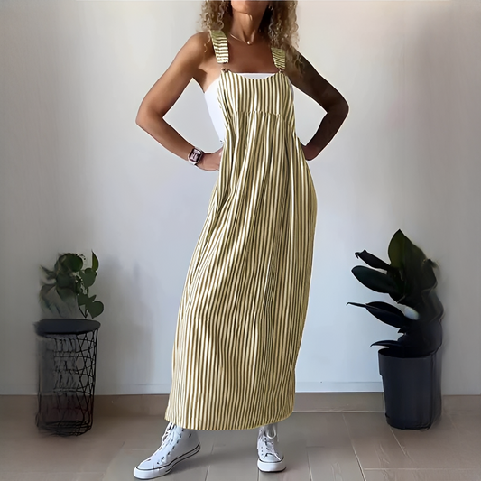 Elegantes Damen Sommerkleid Lang Kleid Modern - BerlinGlamour