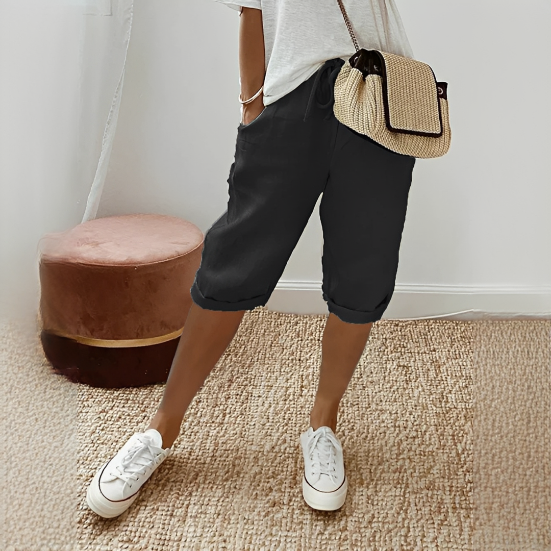 Sommerhose Damen Trendig Günstig 2er Pack
