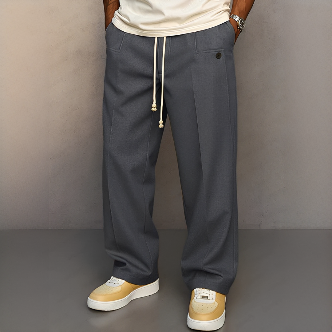 Herrenhose Elegant mit Zugband und Stretch