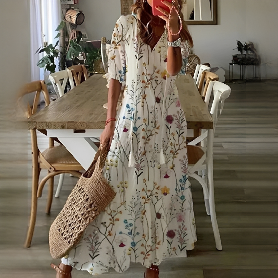 Sommerkleid für Damen Kurz Leicht Modisch