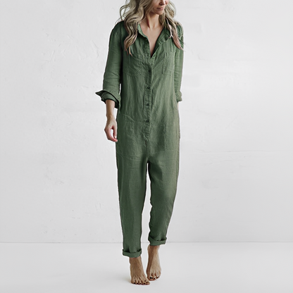 Damen-Overall Bequem Komfortabel Stretch