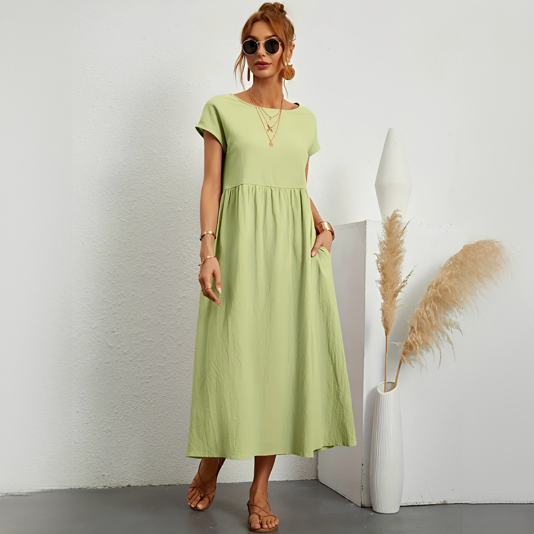 Sommerkleid Damen Leicht Komfortabel Elegant - BerlinGlamour