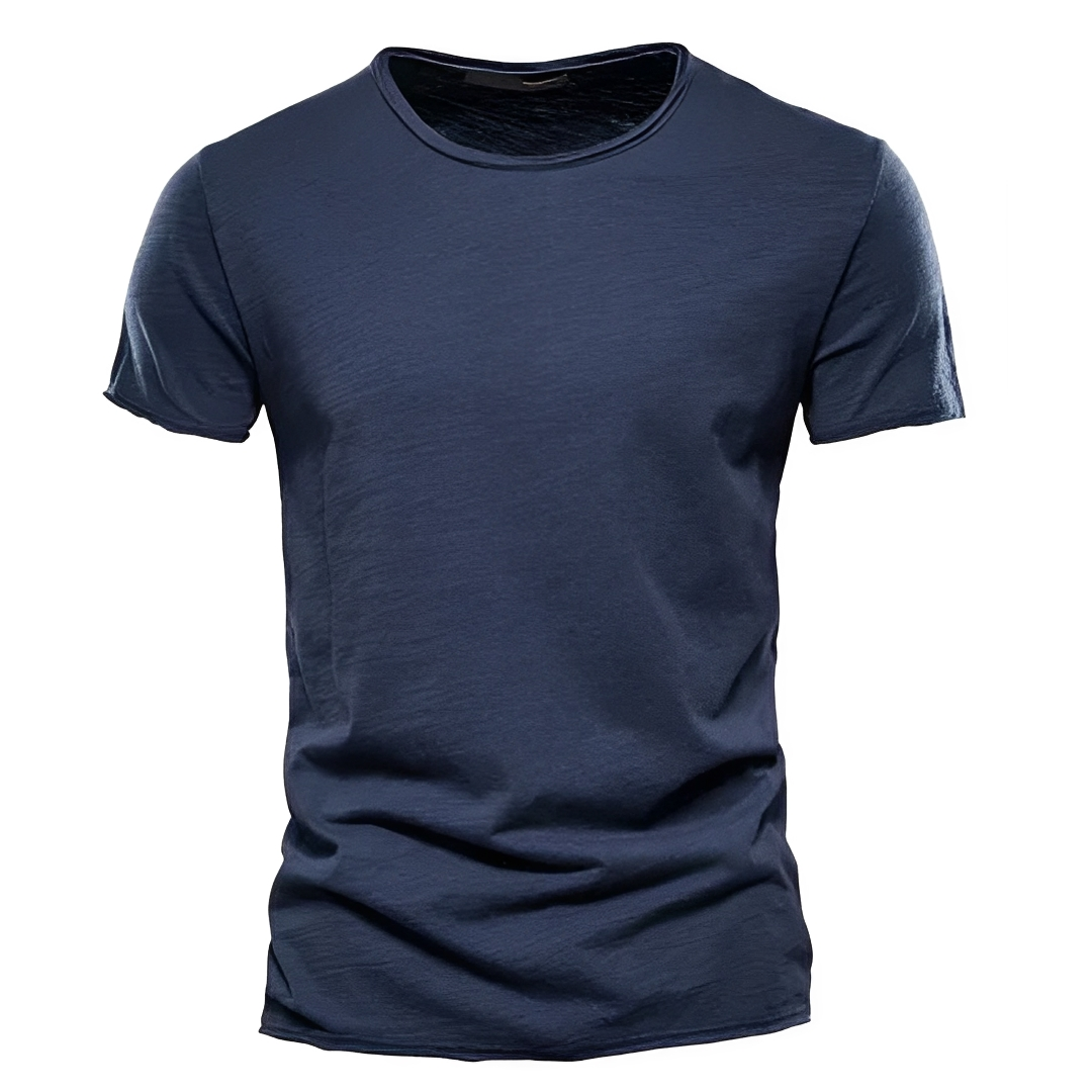 Elegantes Herren T-Shirt Klassisch Slimfit
