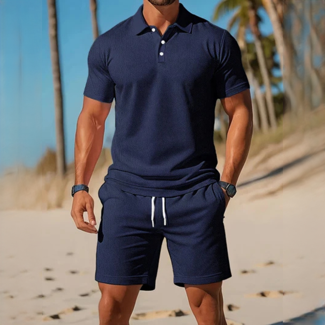 Männer Sommeroutfit Leicht Lässig Casual