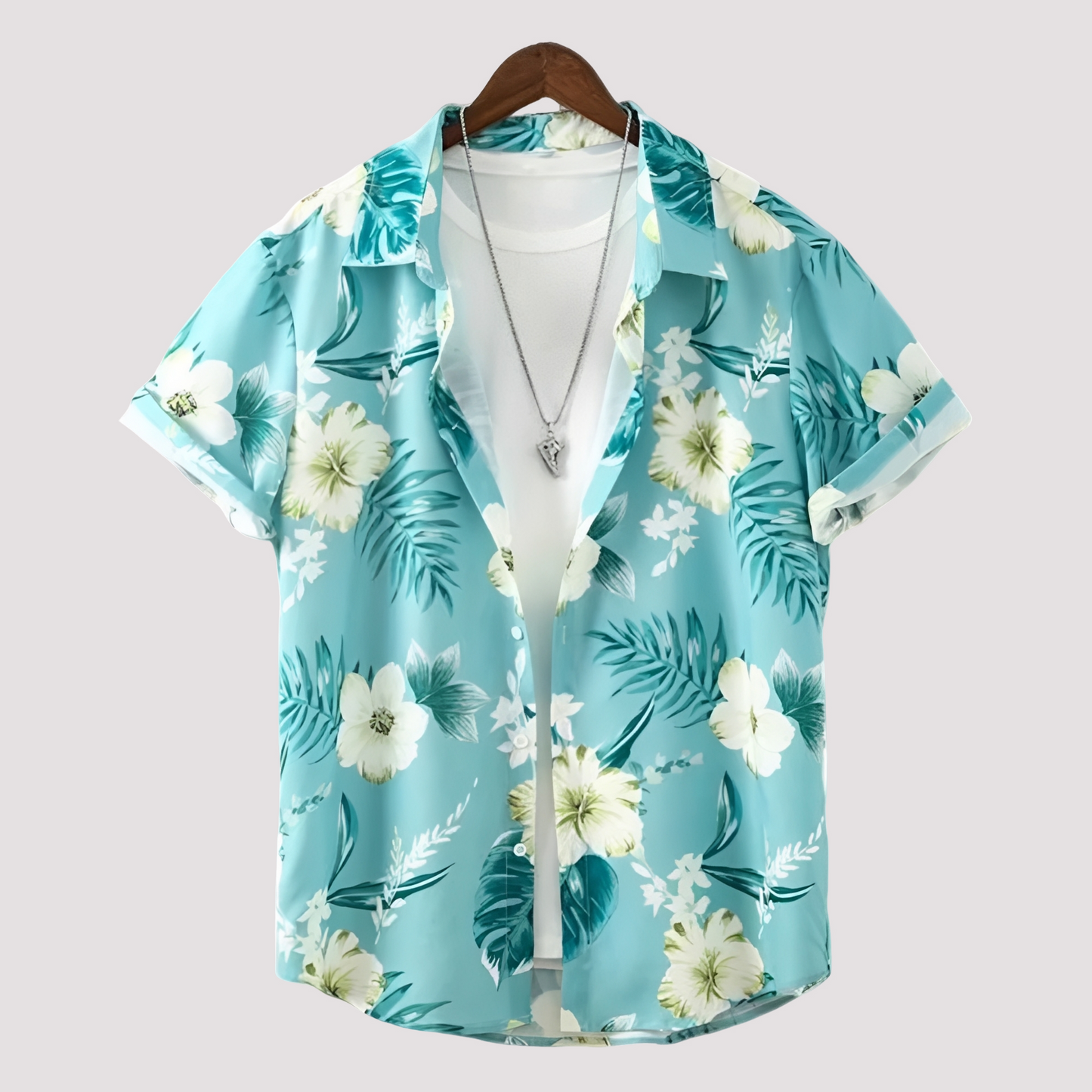 Hawaii-Hemd für Herren Lässig Sommerleicht - BerlinGlamour