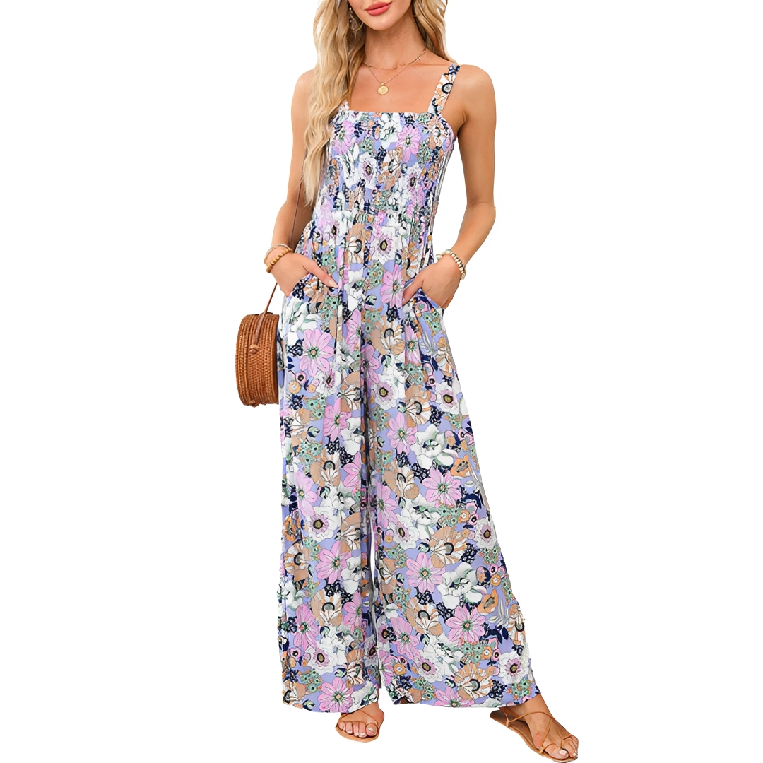 Sommer Jumpsuit Damen Elegant Leicht