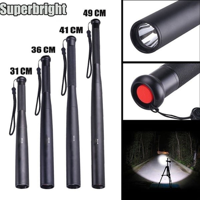 LED Taschenlampe Baseballschläger Design Sportlich