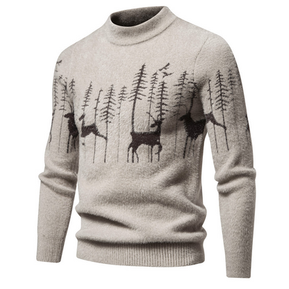 Weihnachtspullover Herren Warm Modern Christmas - BerlinGlamour