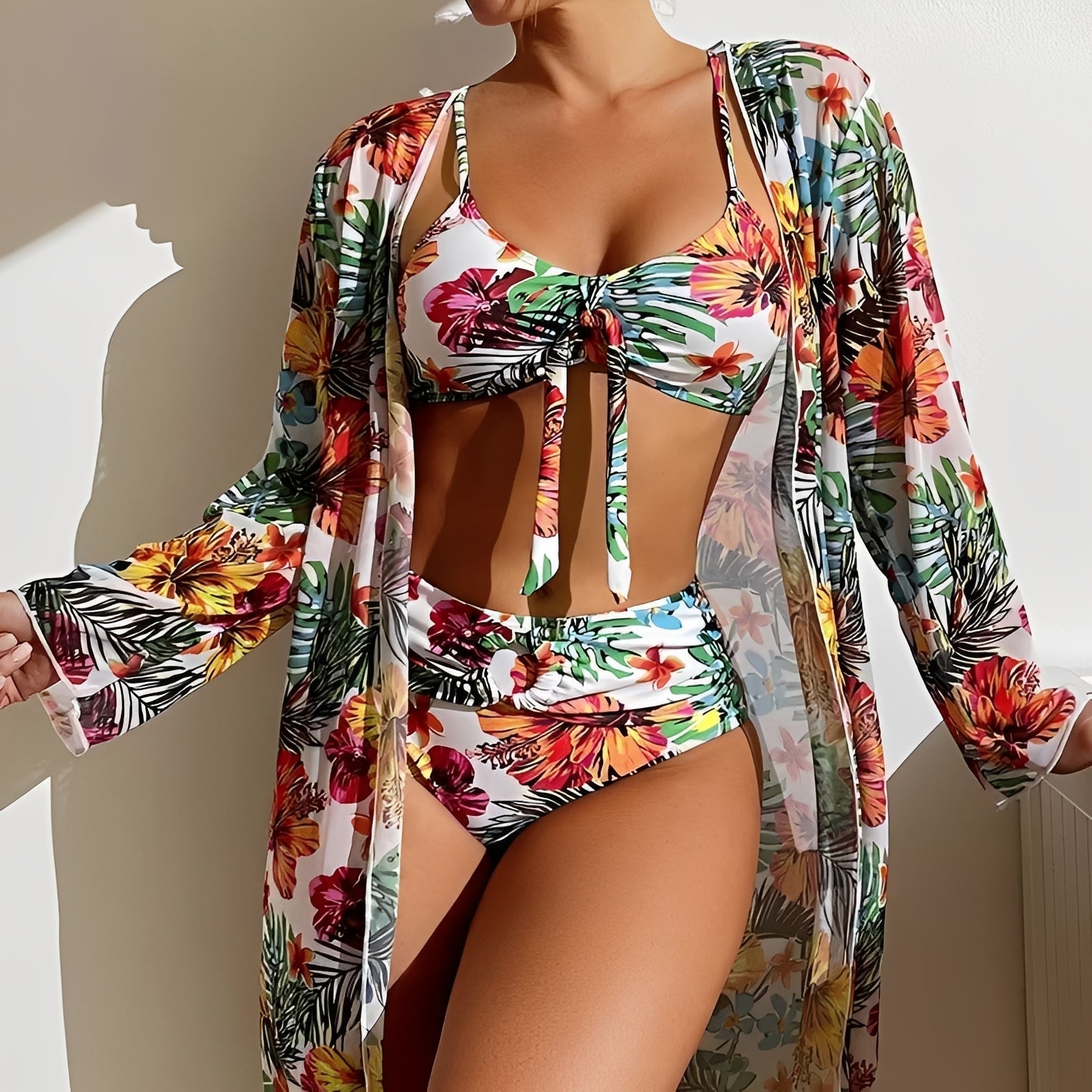 Damen Badeanzug Set Bikini Stilvoll Sommer - BerlinGlamour