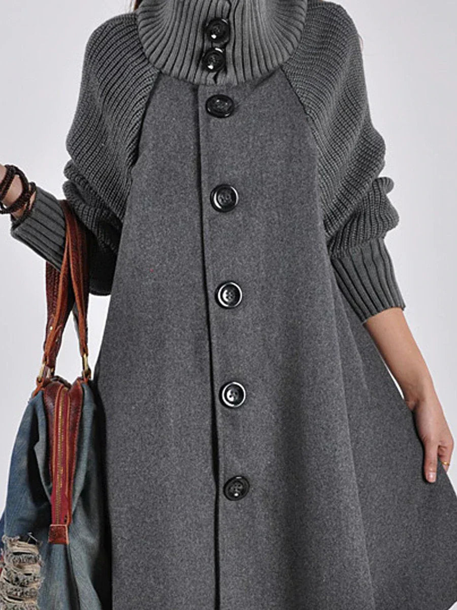 Stylische Damenjacke Avantgarde Kragen Modern - BerlinGlamour