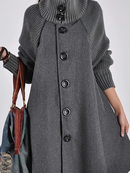 Stylische Damenjacke Avantgarde Kragen Modern - BerlinGlamour