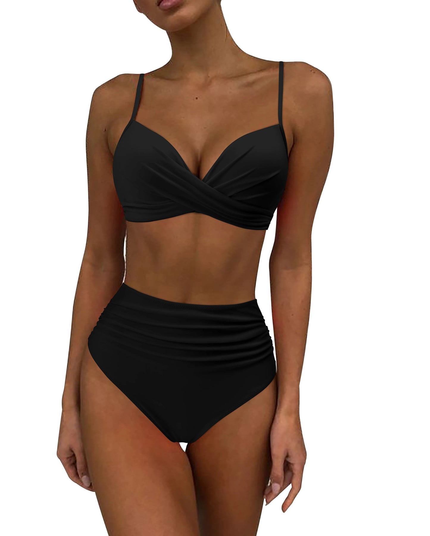 Bikini Gepolstert Elegant Damen Schwimmbekleidung