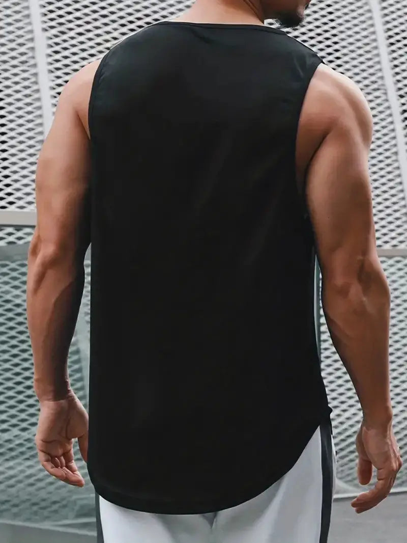 Herren Tanktop Mit Aufdruck Trendy Sommer