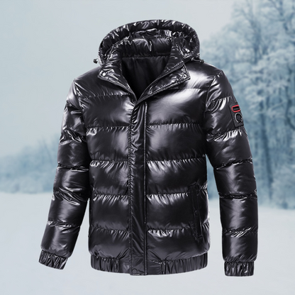 Herren Winterjacke Wetterfest Membran Stilvoll - BerlinGlamour