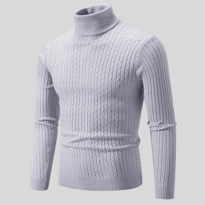 Stilvoller Rollkragenpullover Modern Warm
