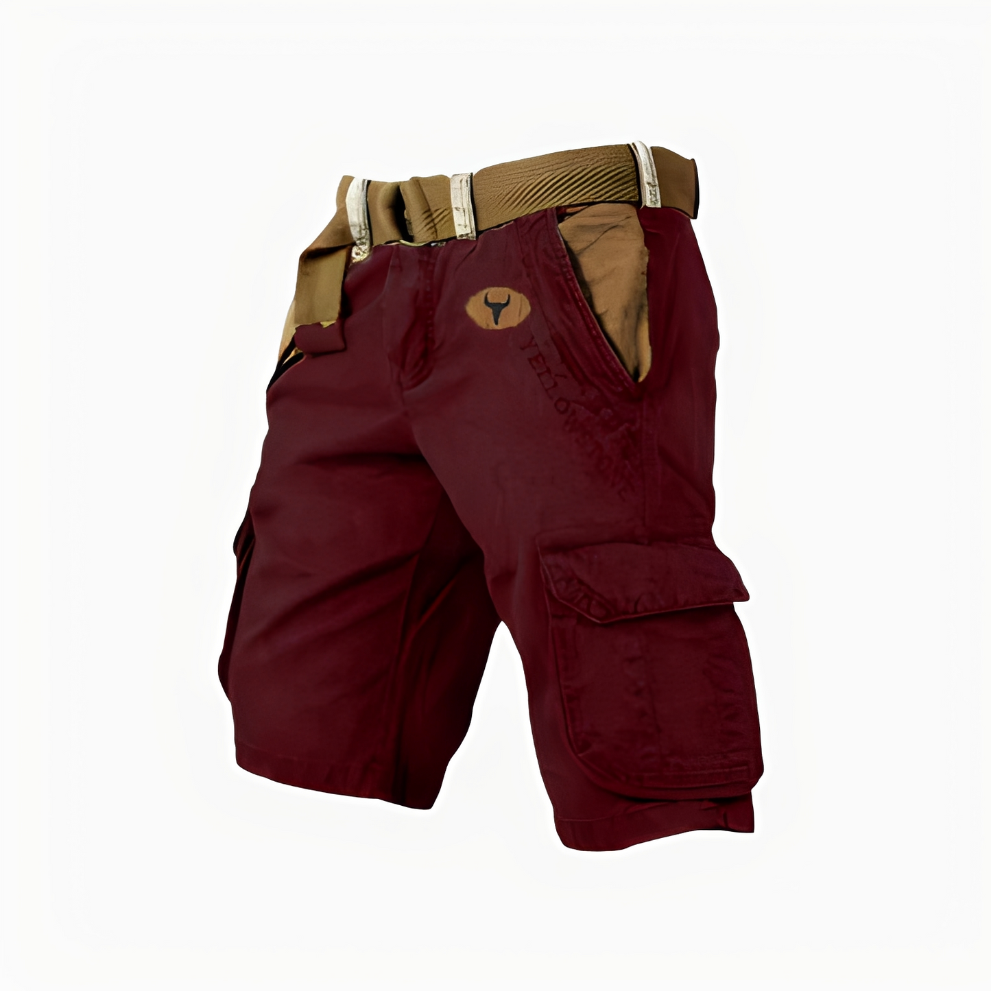 Herren Cargo Shorts Bequem Leicht Freizeit
