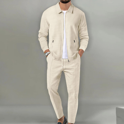 Stylischer Freizeitanzug Herren Zweiteilig Modern