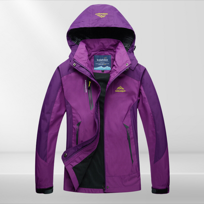 Wanderjacke Frauen Outdoorjacke Waterproof Modern