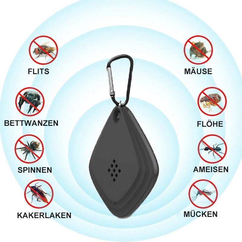 Haustier Schutz Ultraschall Floh Zeckenabwehr Gerät - BerlinGlamour