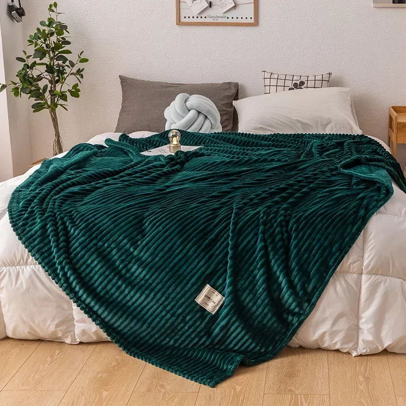 Weiche Herbstdecke Flauschig Warm - BerlinGlamour