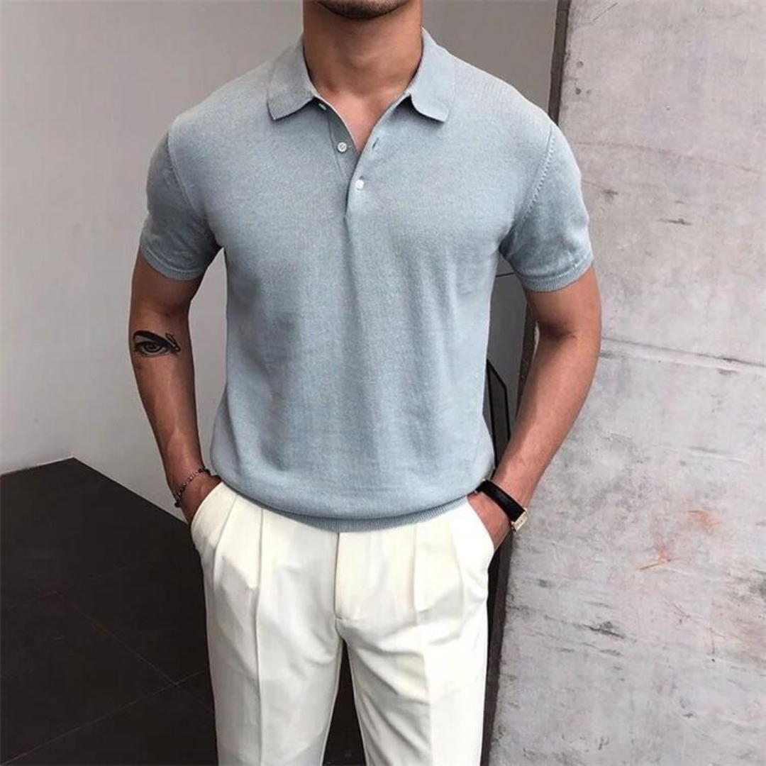 Herren Polo Shirt Bequem Modern Stilvoll