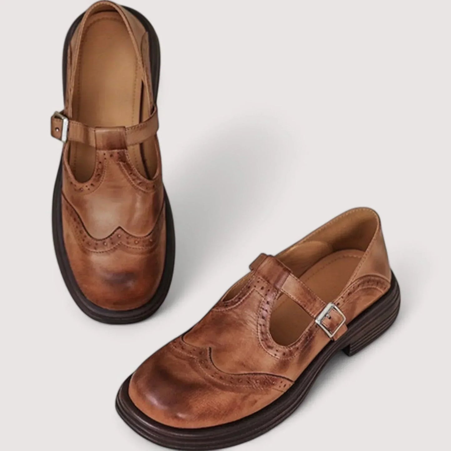 Damen Orthopädische Schuhe Bequem Mary Jane