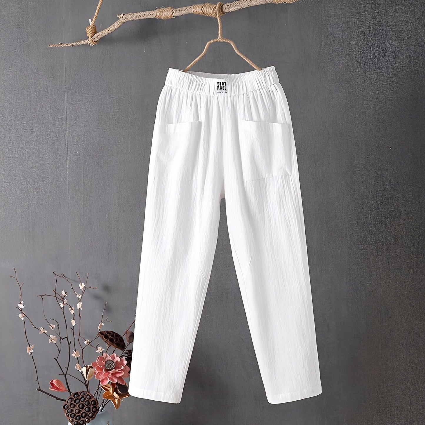 Bequeme Damen Freizeithose Elastisch Komfortabel