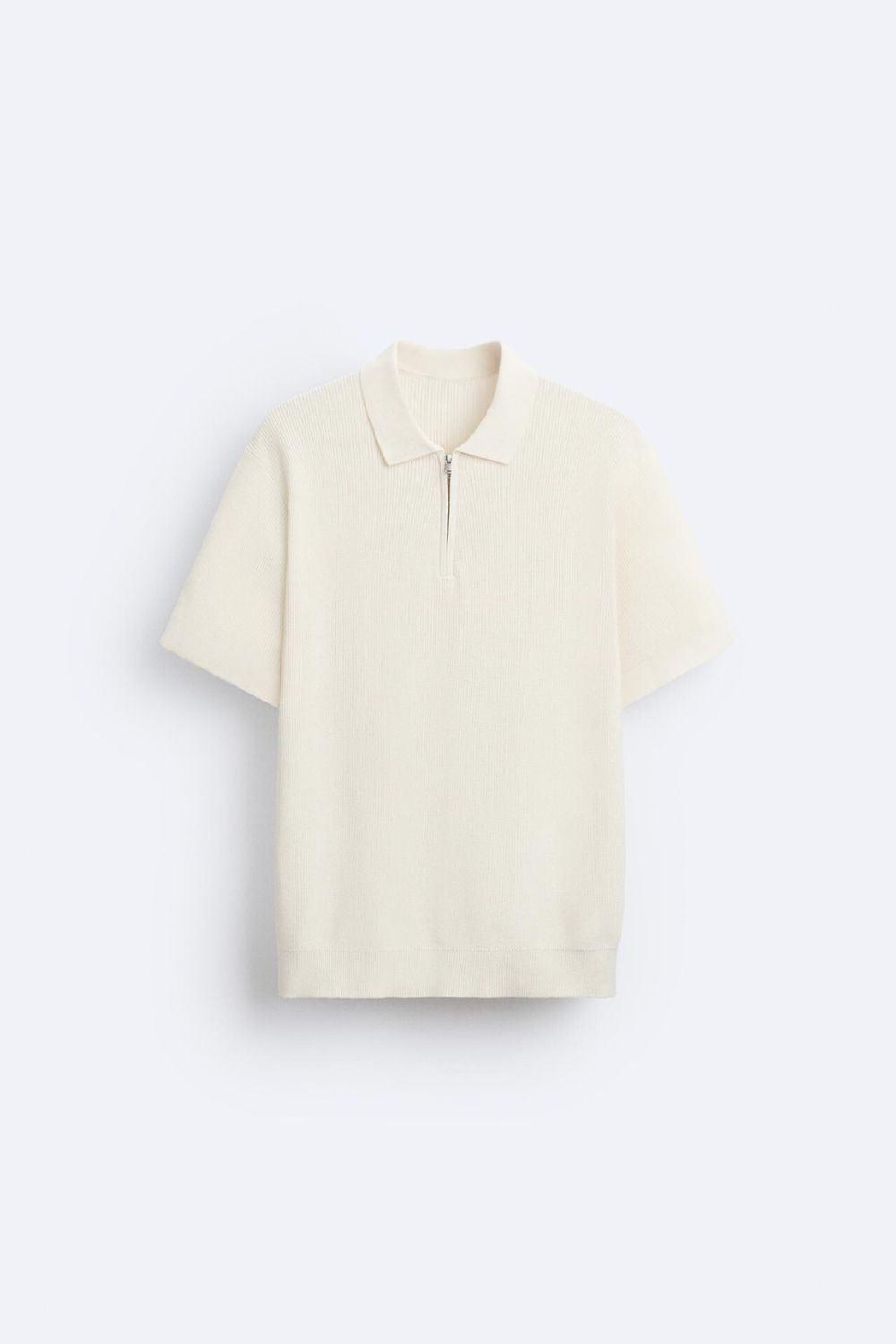 Strickpolo Herren Reißverschluss Elegantes Design - BerlinGlamour