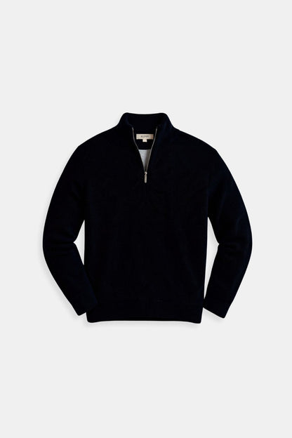 Klassisches Sweatshirt Reißverschluss Kragen Modern