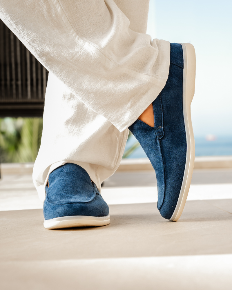 Herren Loafer Wildleder Sommer Elegant Schlüpfen