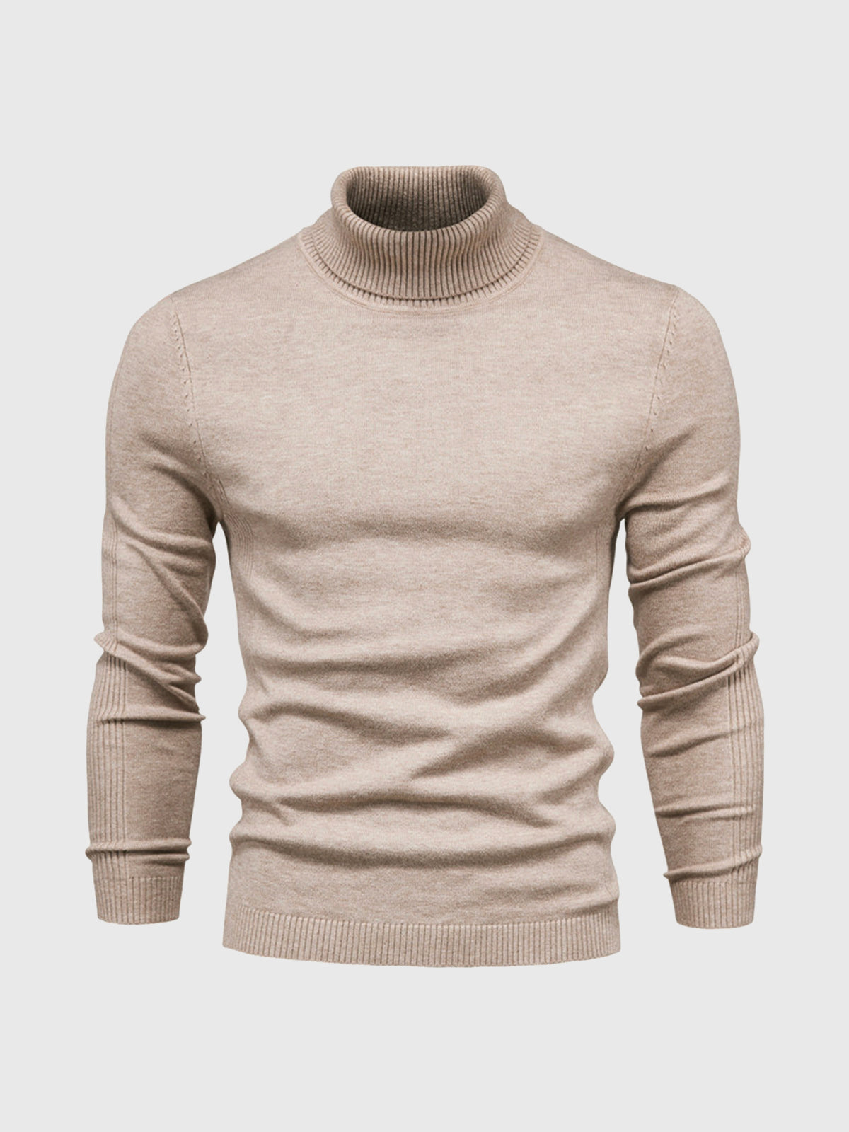Herren Rollkragenpullover Waschbar Weich