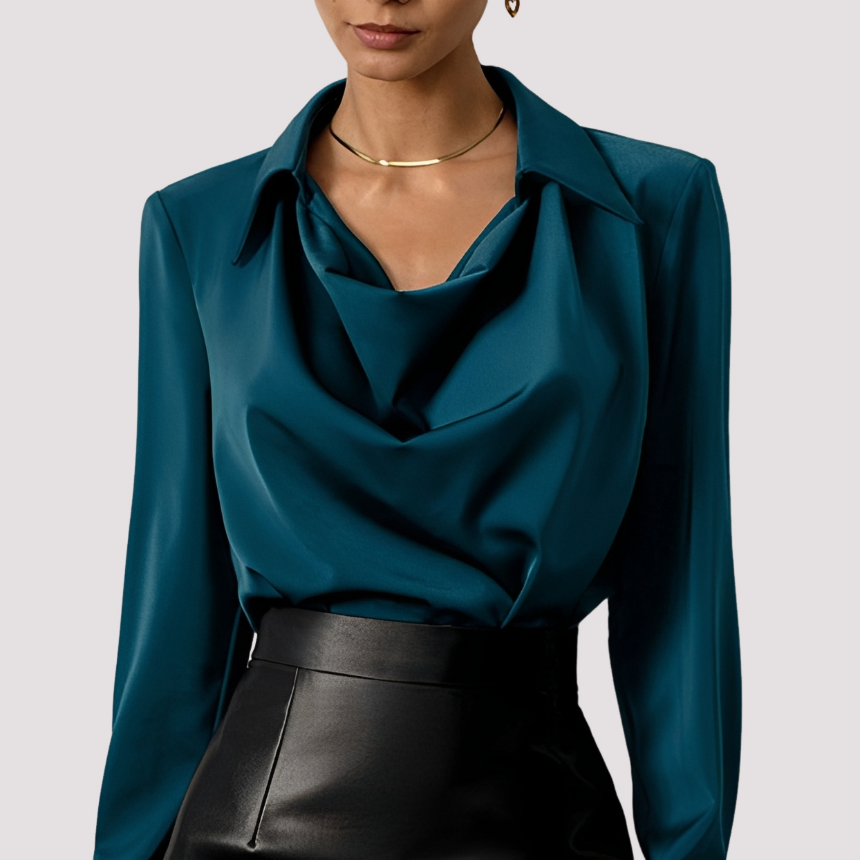 Elegante Damenbluse Hemdstyle Modern