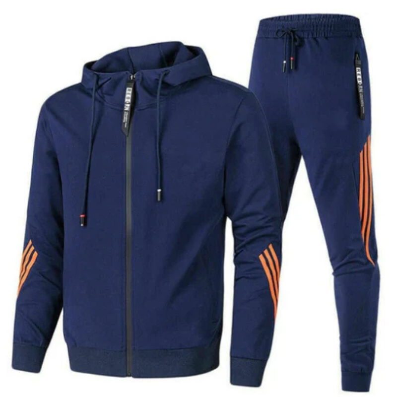 Herren Streetwear Hoodie Set Modern Sportlich