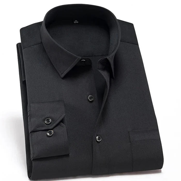 Elegantes Herrenhemd Stretch Komfort Pflegeleicht