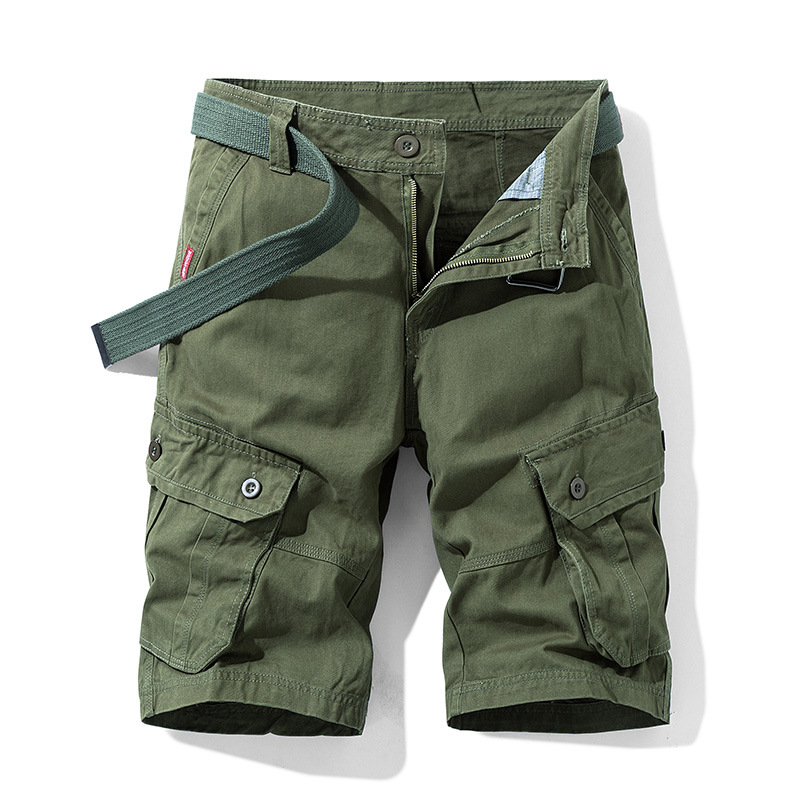 Herren Cargo Shorts Robust Bequem Freizeit - BerlinGlamour