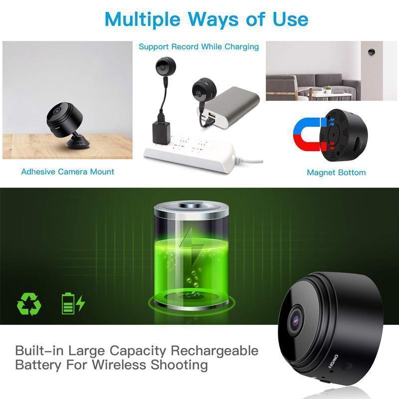 WiFi Rückfahrkamera 1080p Magnetisch für Wohnmobile und RV