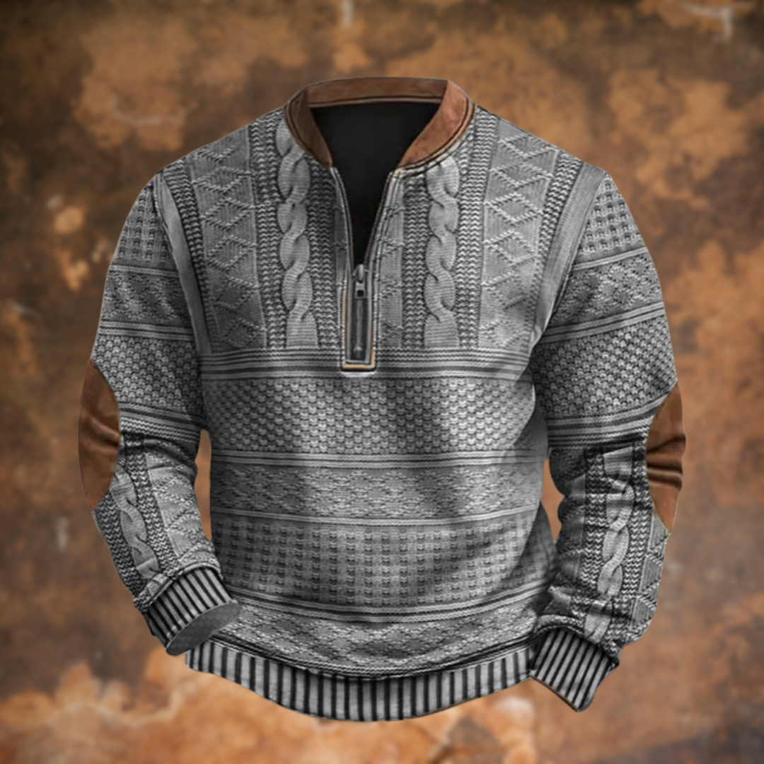 Herren Winterjacke Klassisch Fellgefüttert Reißverschluss