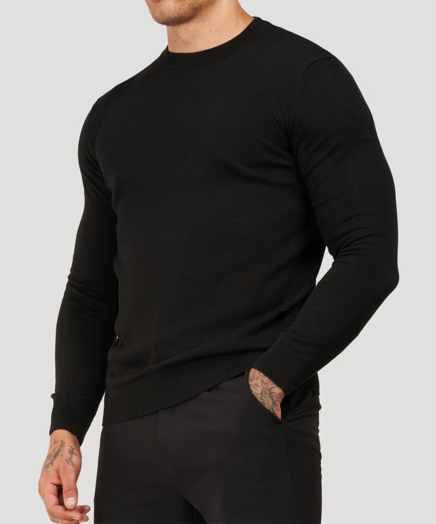 Slim Fit Rollkragenpullover Elegant Feinstrick