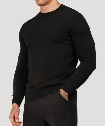 Slim Fit Rollkragenpullover Elegant Feinstrick