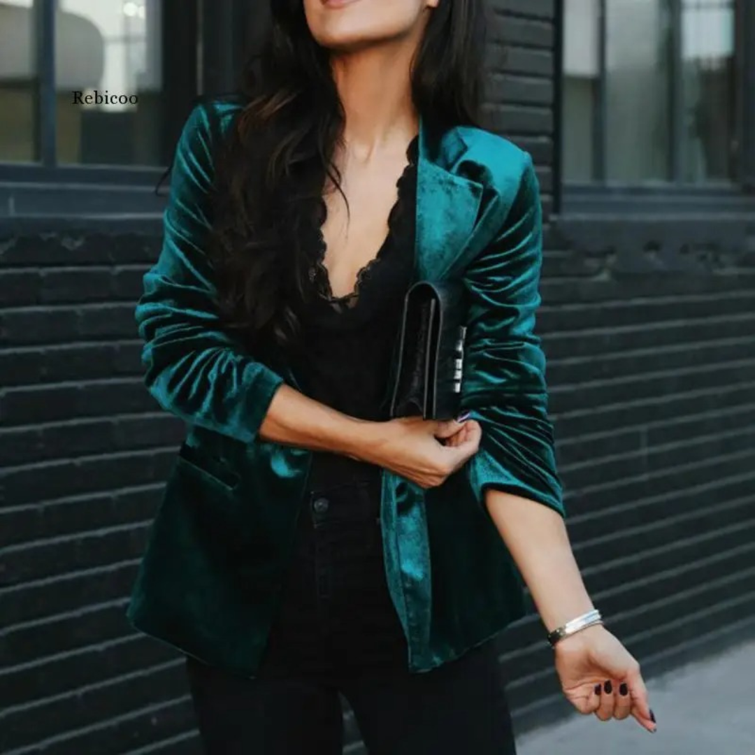 Damen Blazer Büro Chic Modern