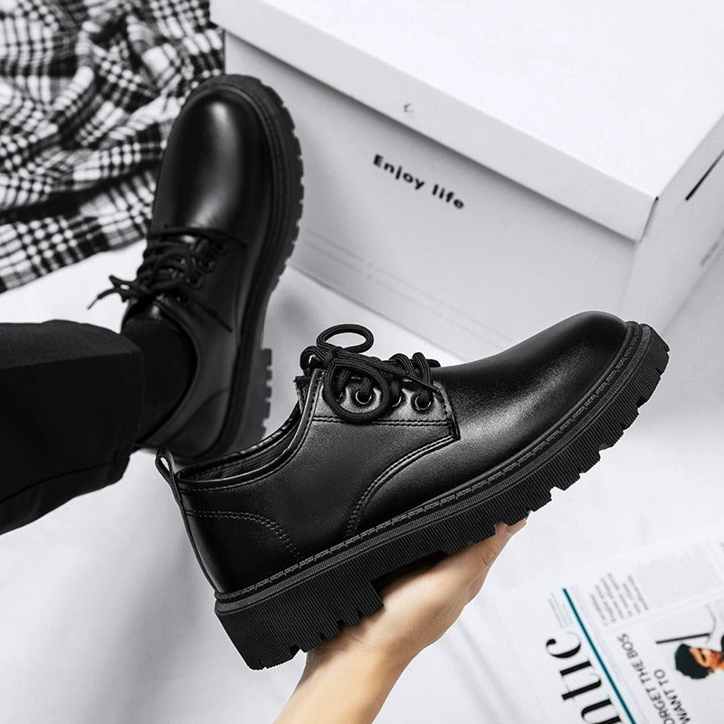 Herrenschuhe Leder Braun Klassisch
