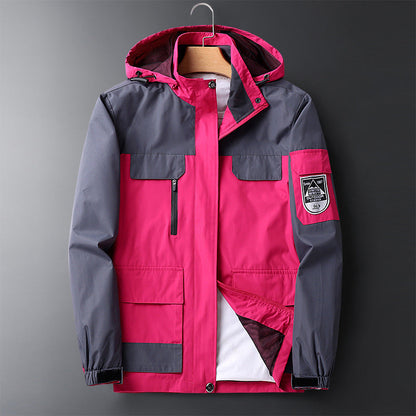 Wasserdichte Herren Regenjacke Outdoor - BerlinGlamour