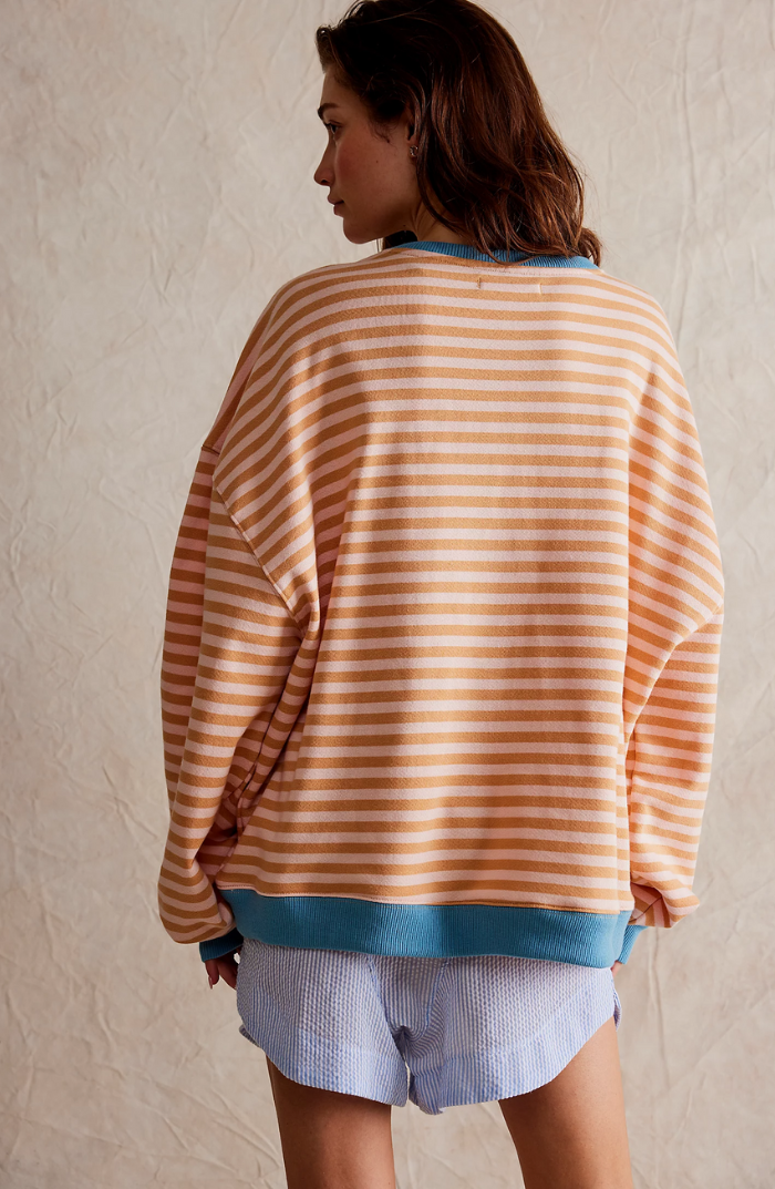 Damen Pullover Frühling Rundhals Strick