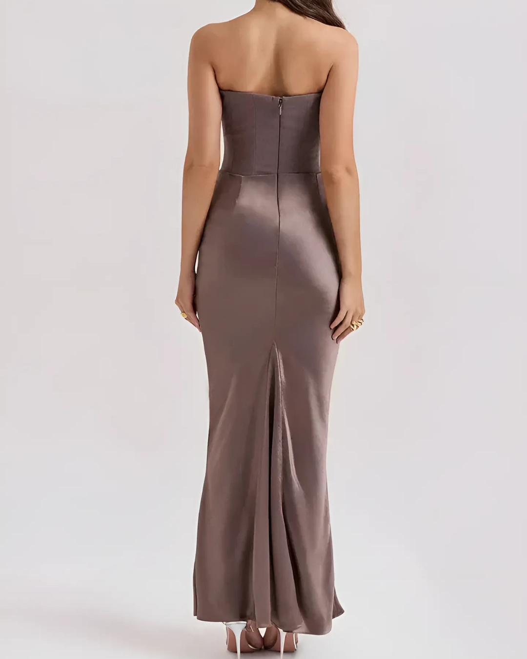 Hochzeitskleid Damen Maxikleid Elegant Lang