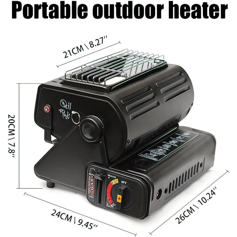 Camping Heizofen Dual-Funktion Warm Ausstattung
