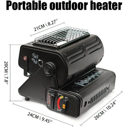 Camping Heizofen Dual-Funktion Warm Ausstattung